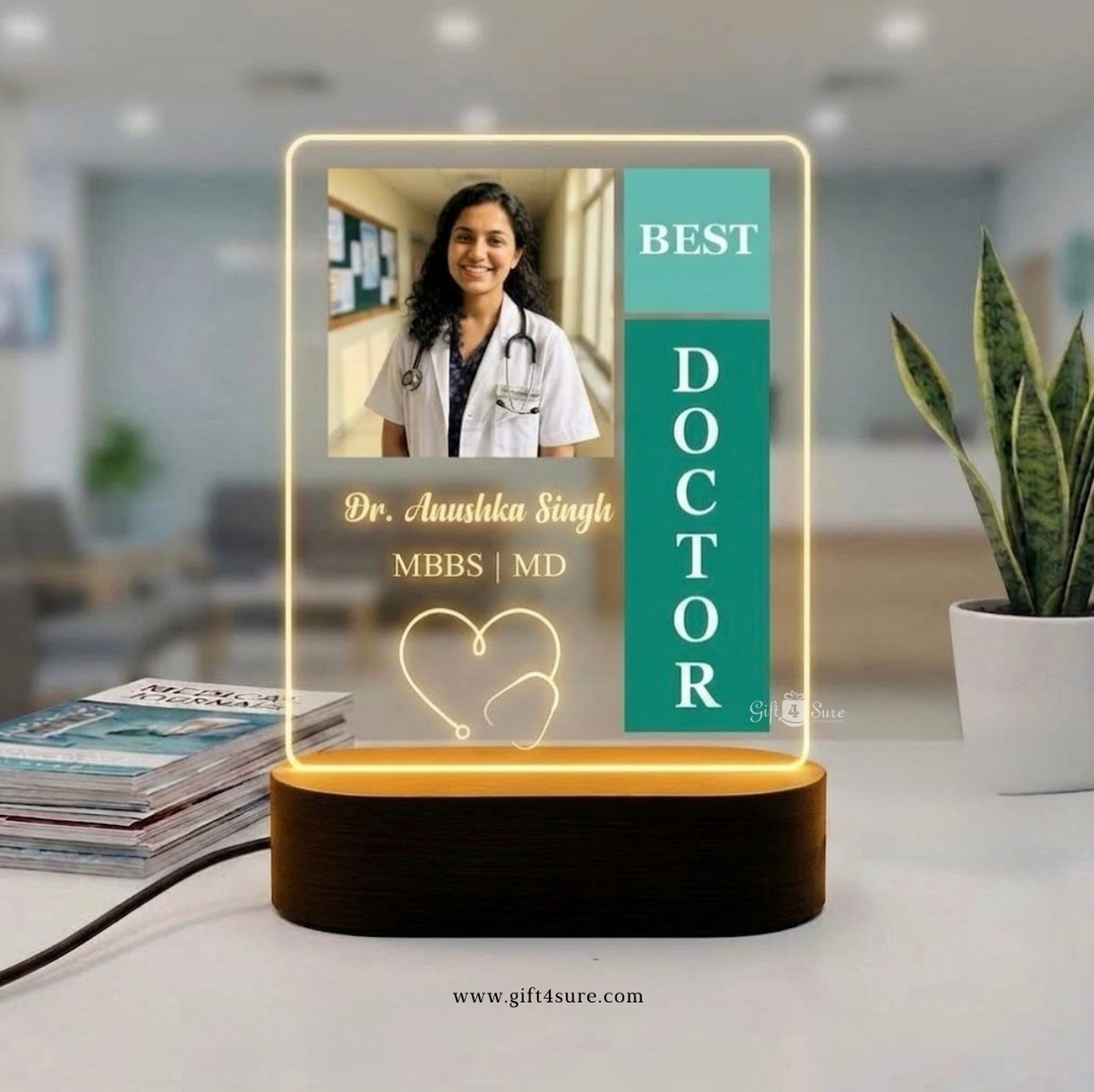 DOCTOR’S PHOTO ACRYLIC LED LAMP-2