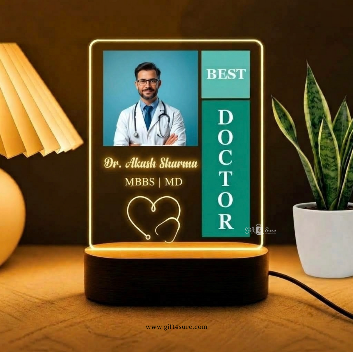 DOCTOR’S PHOTO ACRYLIC LED LAMP-2
