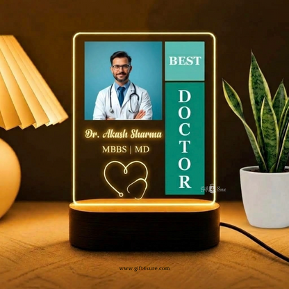 DOCTOR’S PHOTO ACRYLIC LED LAMP-2