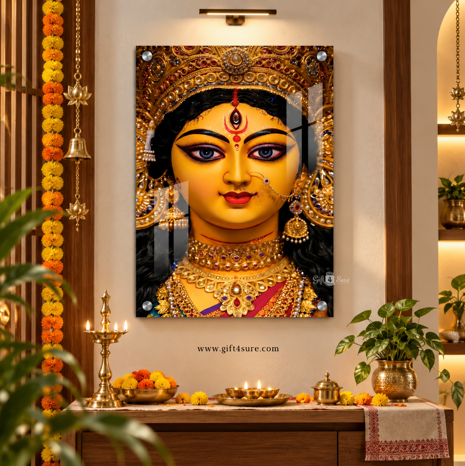 MAA DURGA ACRYLIC UV-PRINTED WALL FRAME