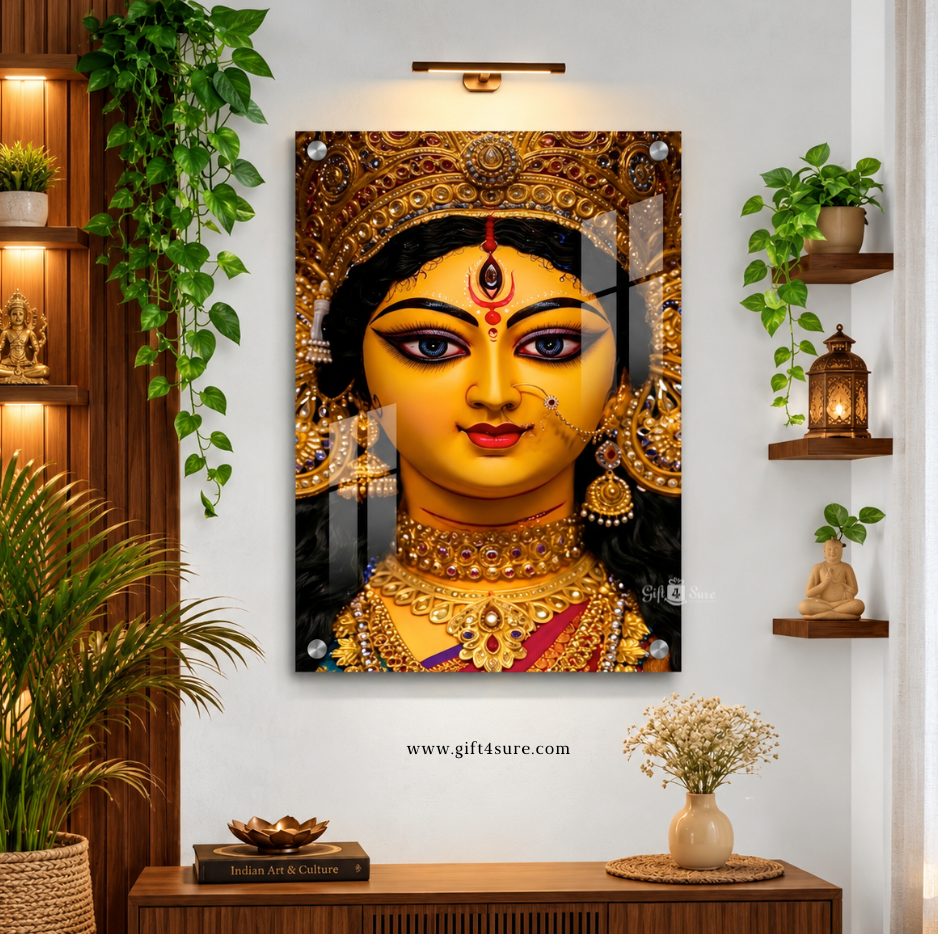 MAA DURGA ACRYLIC UV-PRINTED WALL FRAME