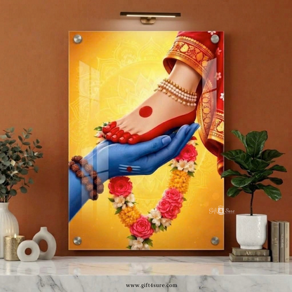 SHIV SHAKTI UV PRINTED ACRYLIC WALL FRAME