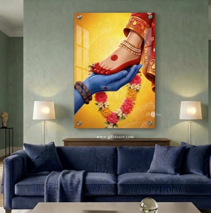 SHIV SHAKTI UV PRINTED ACRYLIC WALL FRAME