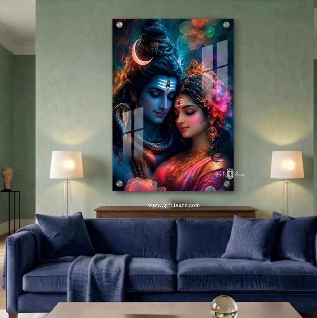 MAA DURGA ACRYLIC UV-PRINTED WALL FRAME-2