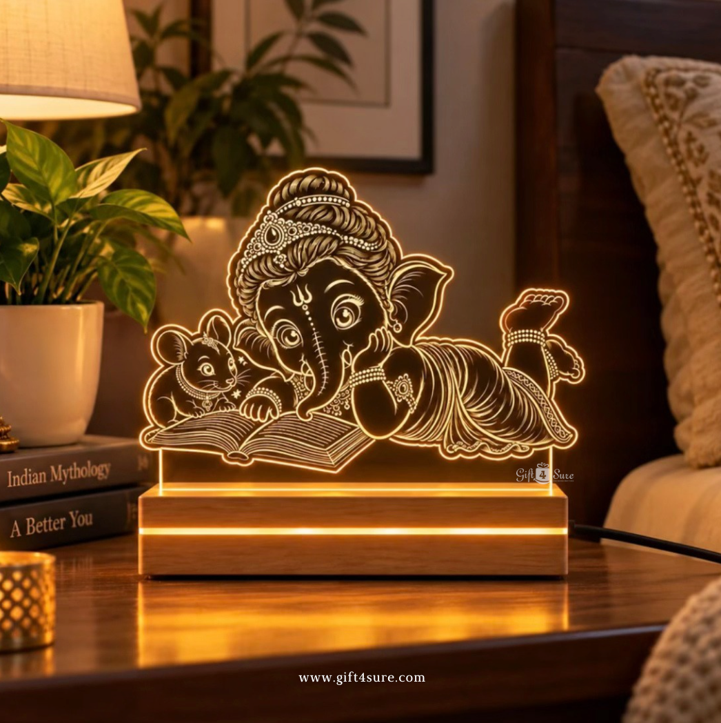 BAL GANESHA ACRYLIC LED LAMP