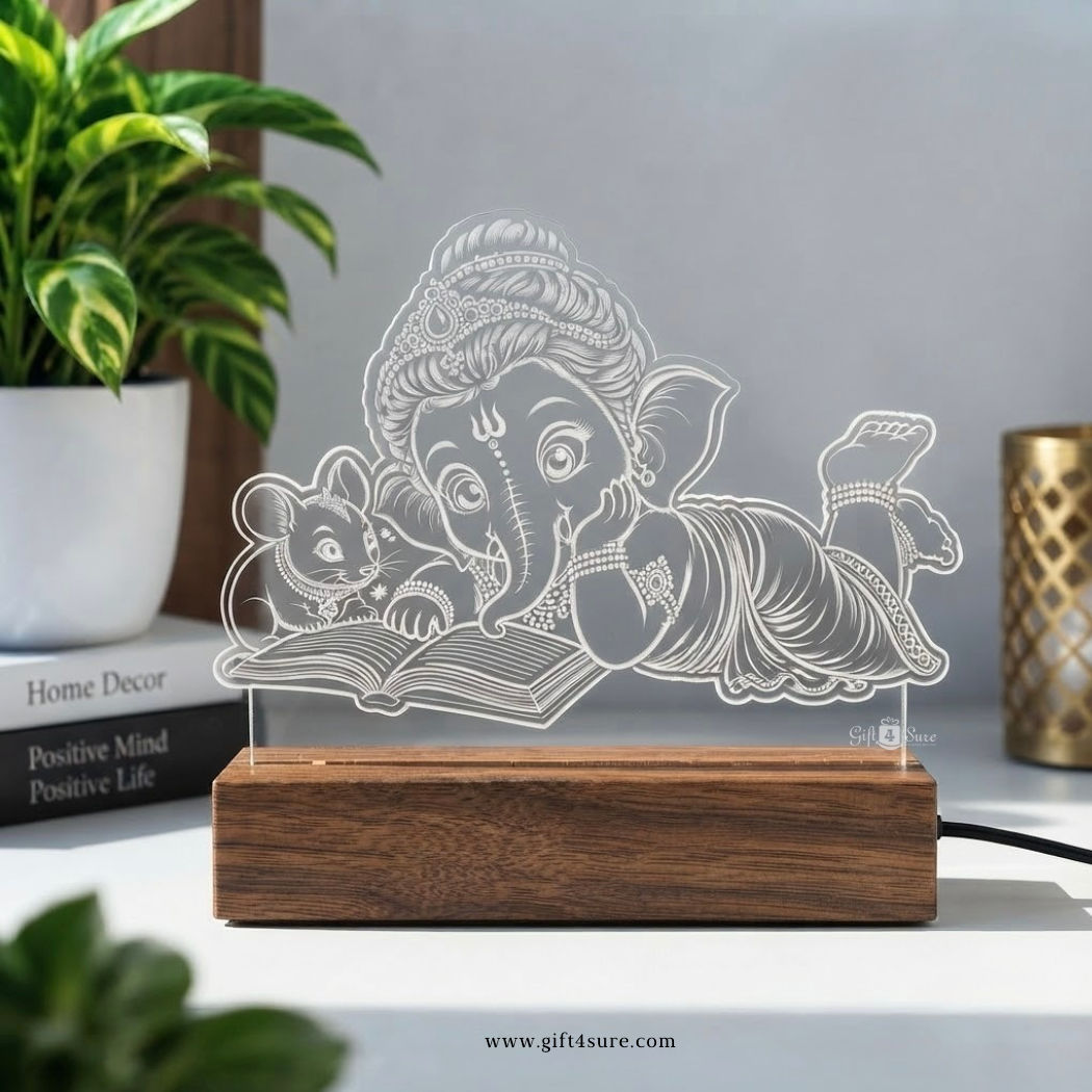 BAL GANESHA ACRYLIC LED LAMP