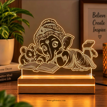 BAL GANESHA ACRYLIC LED LAMP