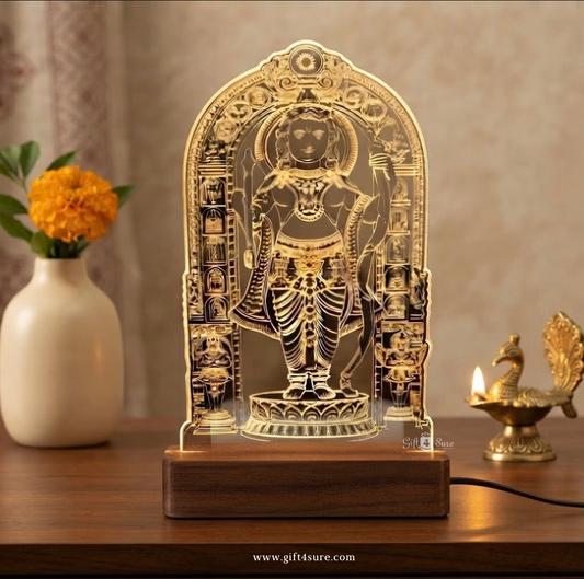 AYODHYA RAM LALLA ACRYLIC LED LAMP