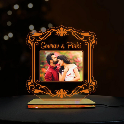 FRAME ACRYLIC LAMP - MULTICOLOR