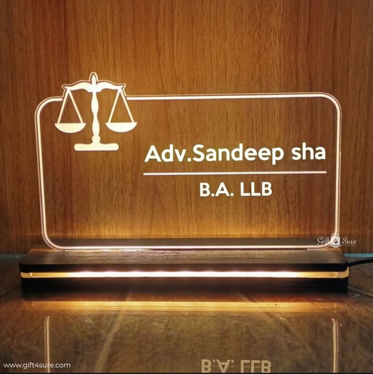 ADVOCATE ACRYLIC LED LAMP