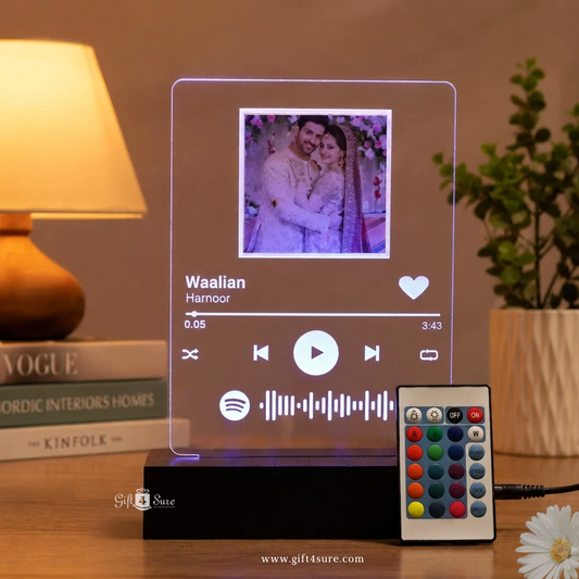 SPOTIFY PLAQUE WITH LED STAND