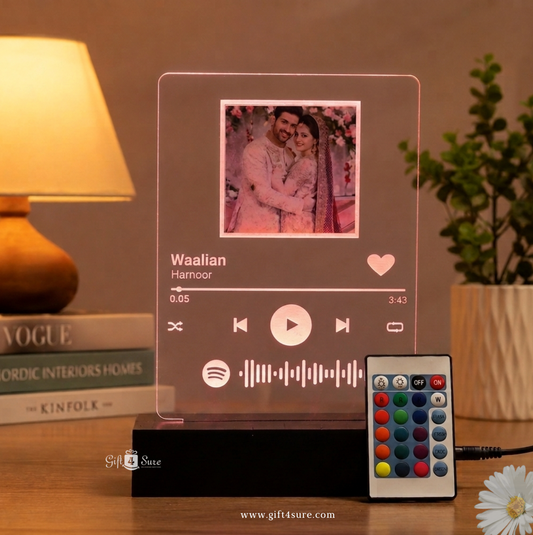 SPOTIFY PLAQUE WITH LED STAND