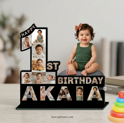 BABY WOODEN CUTOUT STANDY