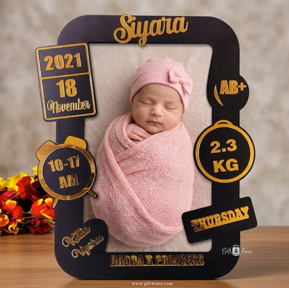 ACRYLIC BABY PHOTO FRAME-1