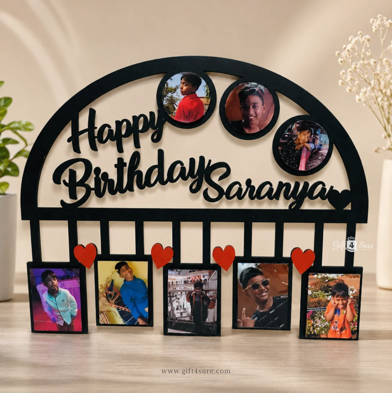 SEMI CIRCULAR COLLAGE FRAME