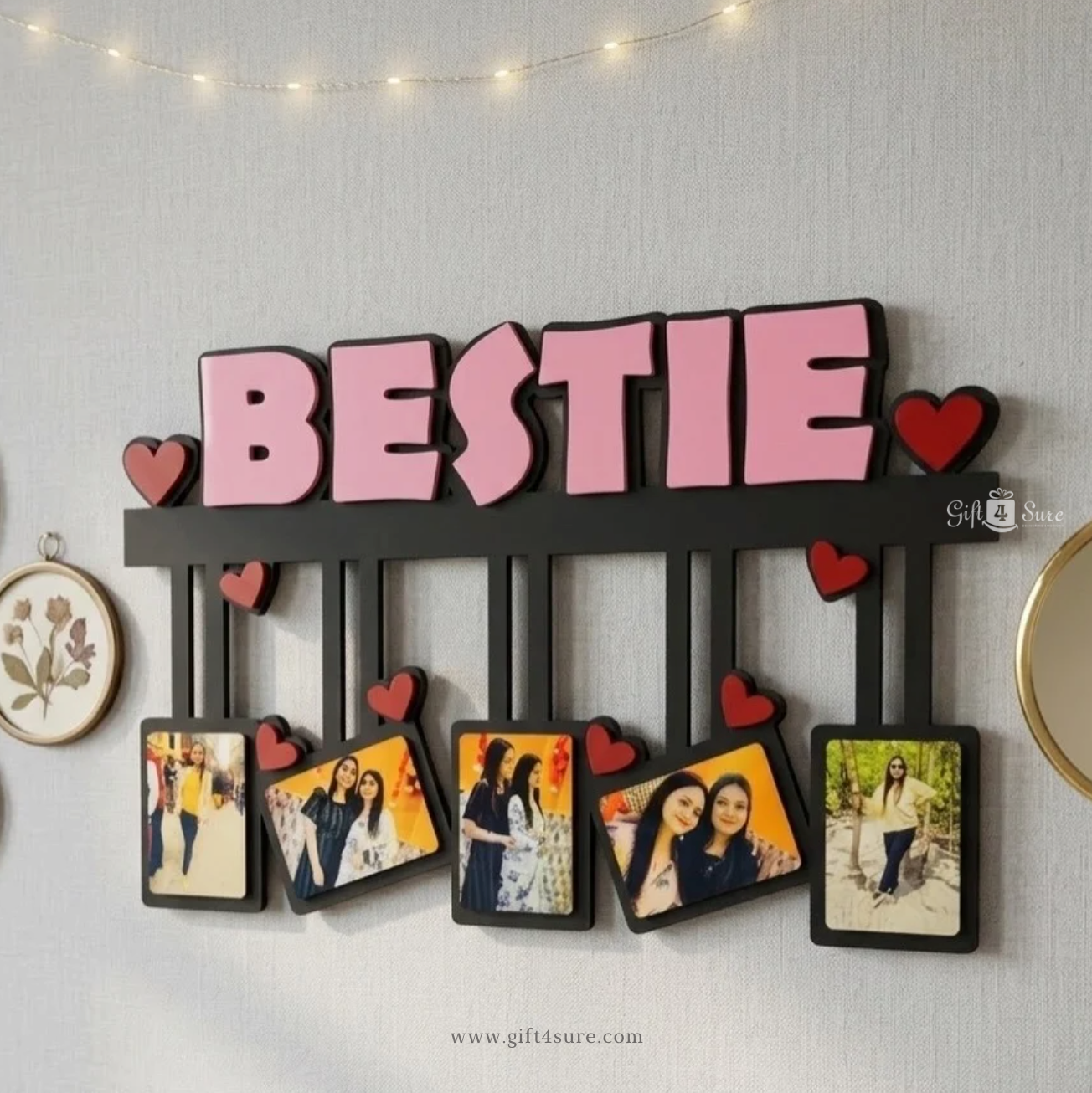 BESTIE PHOTO COLLAGE FRAME