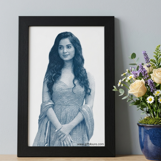 🎁 HALFTONE PORTRAIT FRAME (100% off)