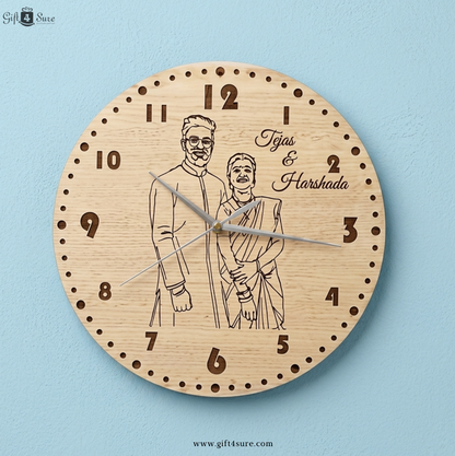 SKETCH WALL CLOCK