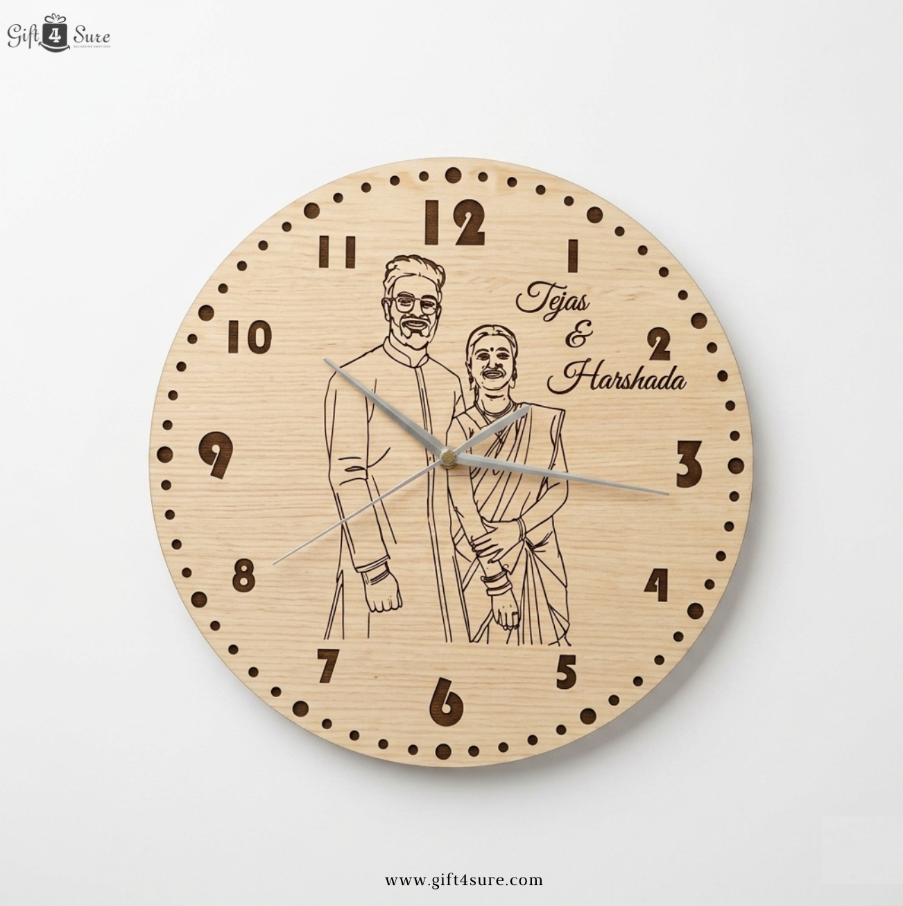 SKETCH WALL CLOCK