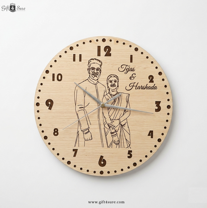 SKETCH WALL CLOCK