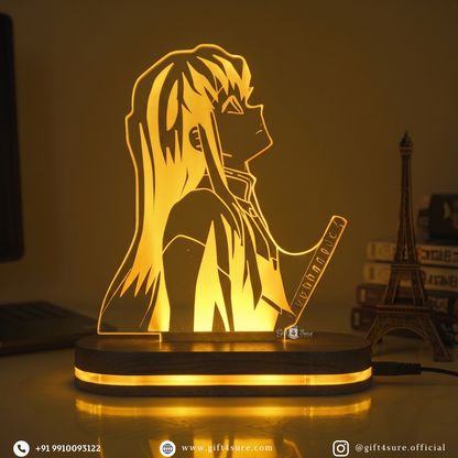 DEMON SLAYER: MUICHIRO TOKITO ACRYLIC LED LAMP (MULTICOLOR)