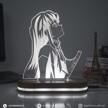 DEMON SLAYER: MUICHIRO TOKITO ACRYLIC LED LAMP (MULTICOLOR)