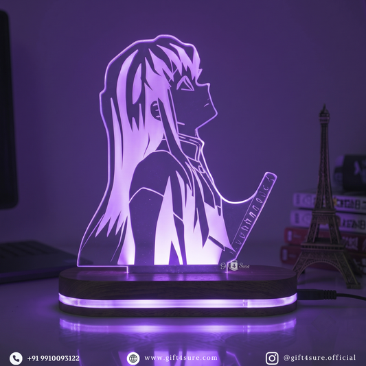 DEMON SLAYER: MUICHIRO TOKITO ACRYLIC LED LAMP (MULTICOLOR)