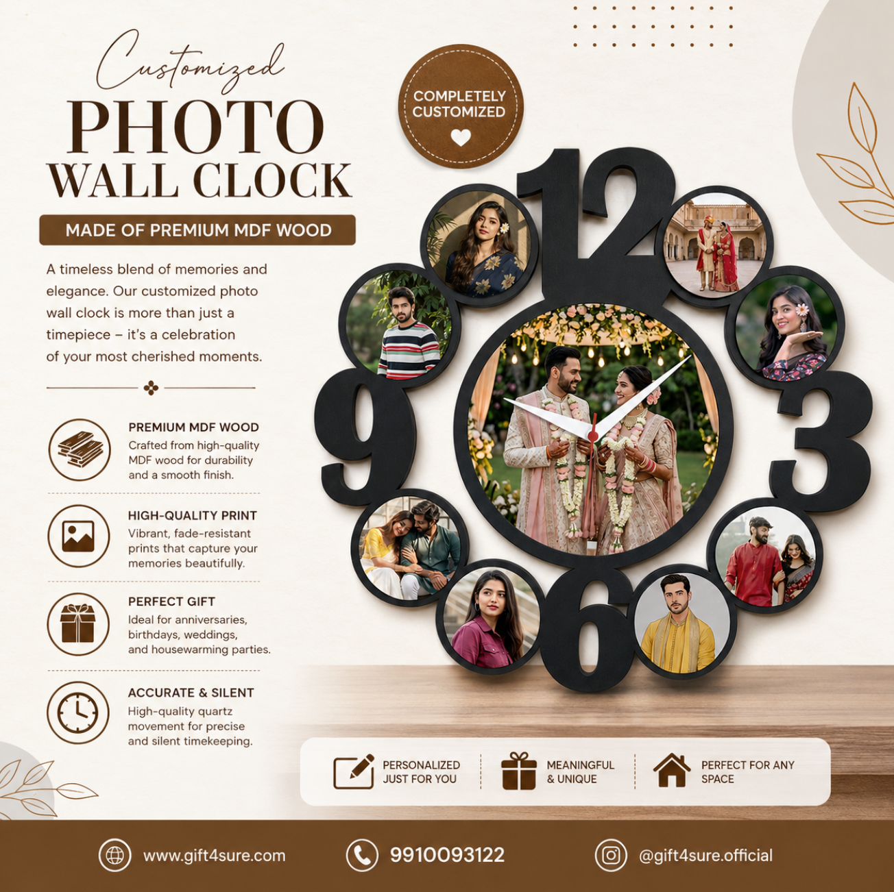 ROUND WALL CLOCK-1