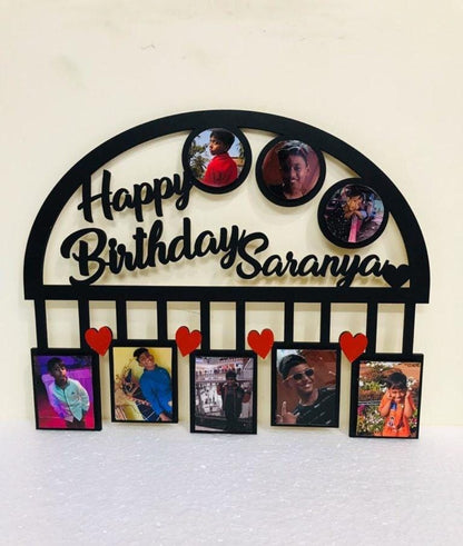 SEMI CIRCULAR COLLAGE FRAME