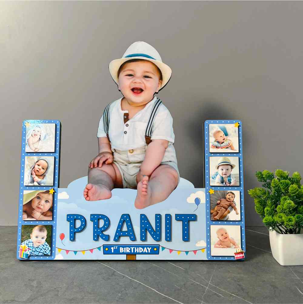 BABY WOODEN CUTOUT STANDY - 1