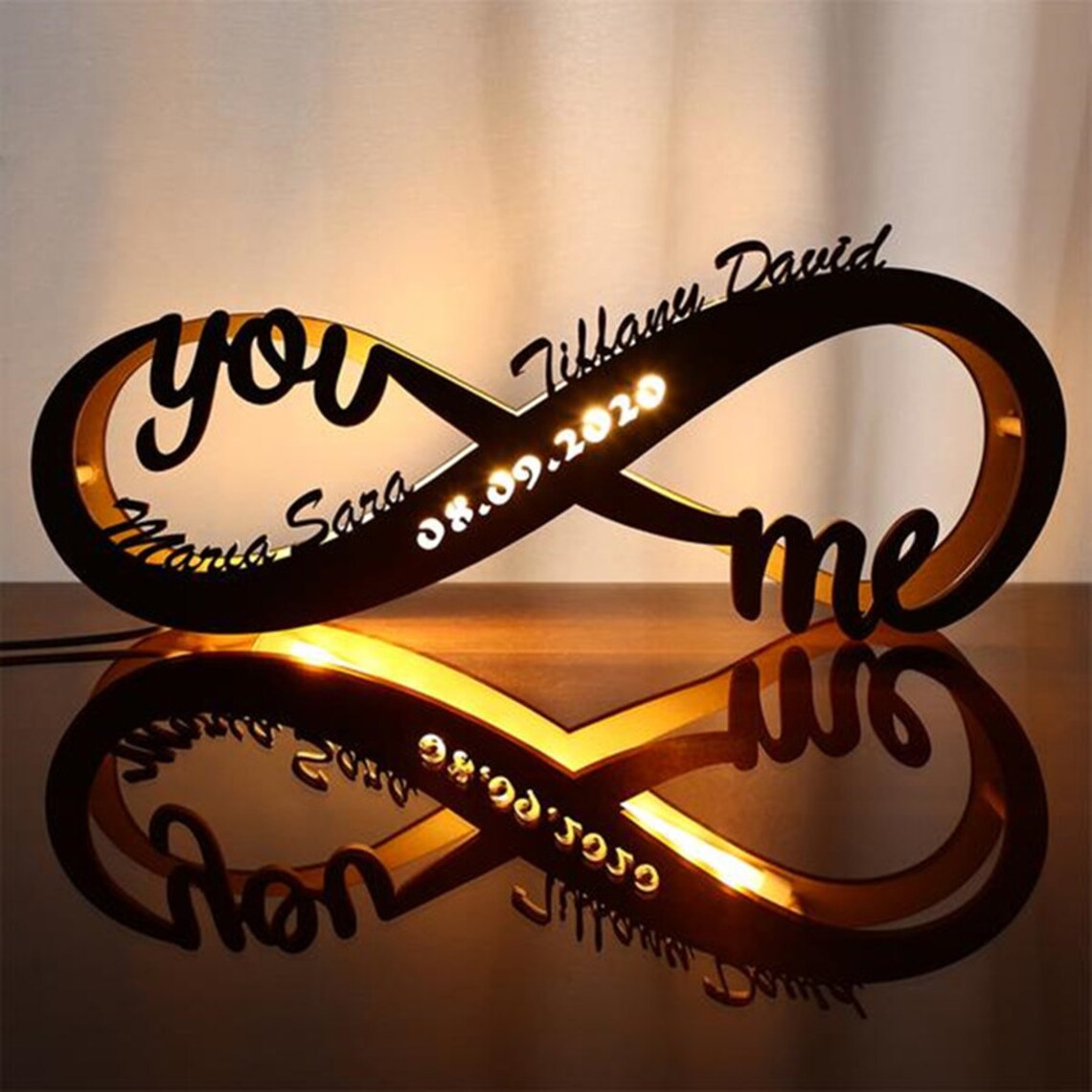 YOU-ME INFINITY LOVE LAMP