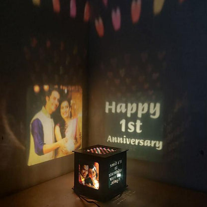 ANNIVERSARY THEME PHOTO SHADOW BOX