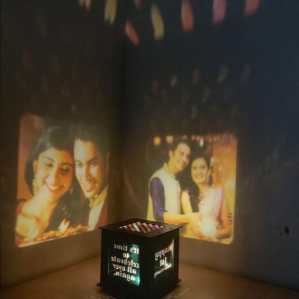 ANNIVERSARY THEME PHOTO SHADOW BOX