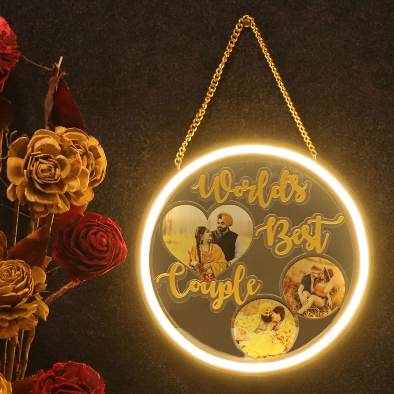 WORLD'S BEST COUPLE NEON LED