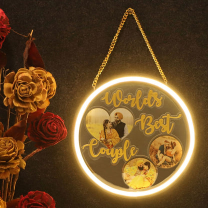 WORLD'S BEST COUPLE NEON LED