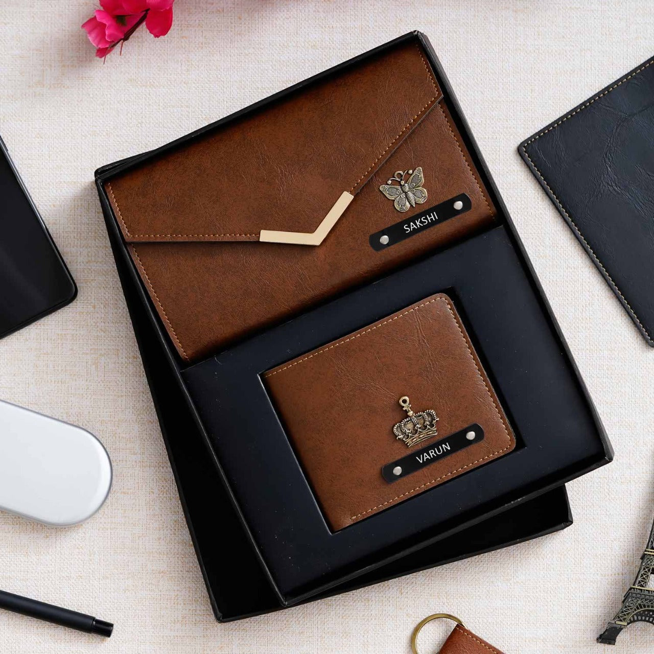 IMPORTED COUPLE COMBO (WALLET + CLUTCH)