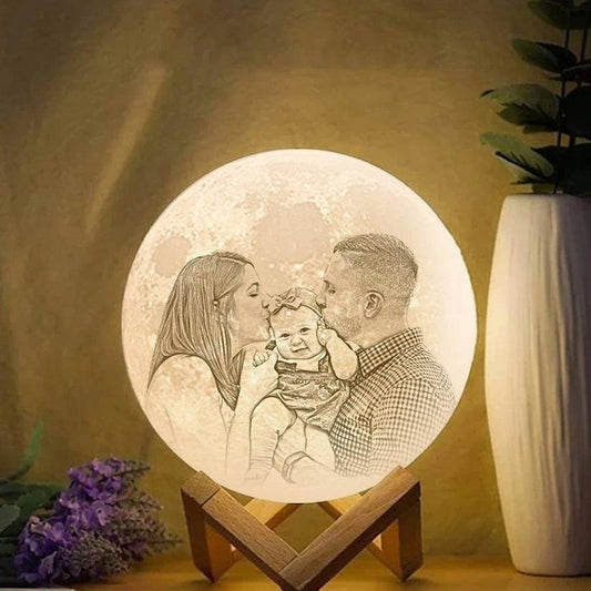 CUSTOMISED MOON LAMP