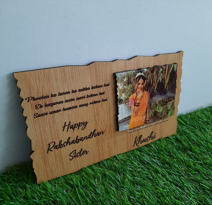 CUSTOMIZE WOODEN PLAQUE