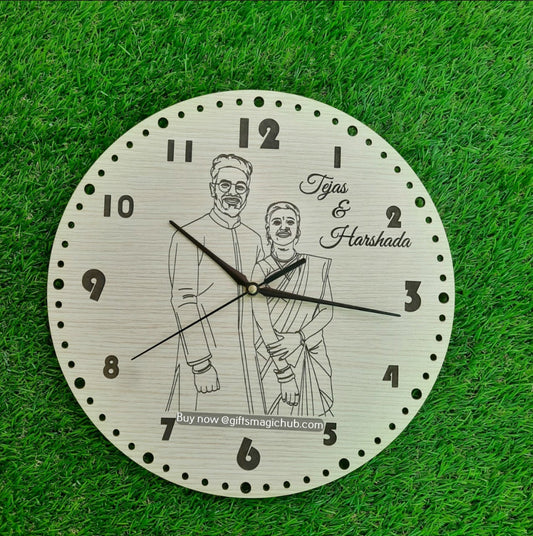 SKETCH WALL CLOCK