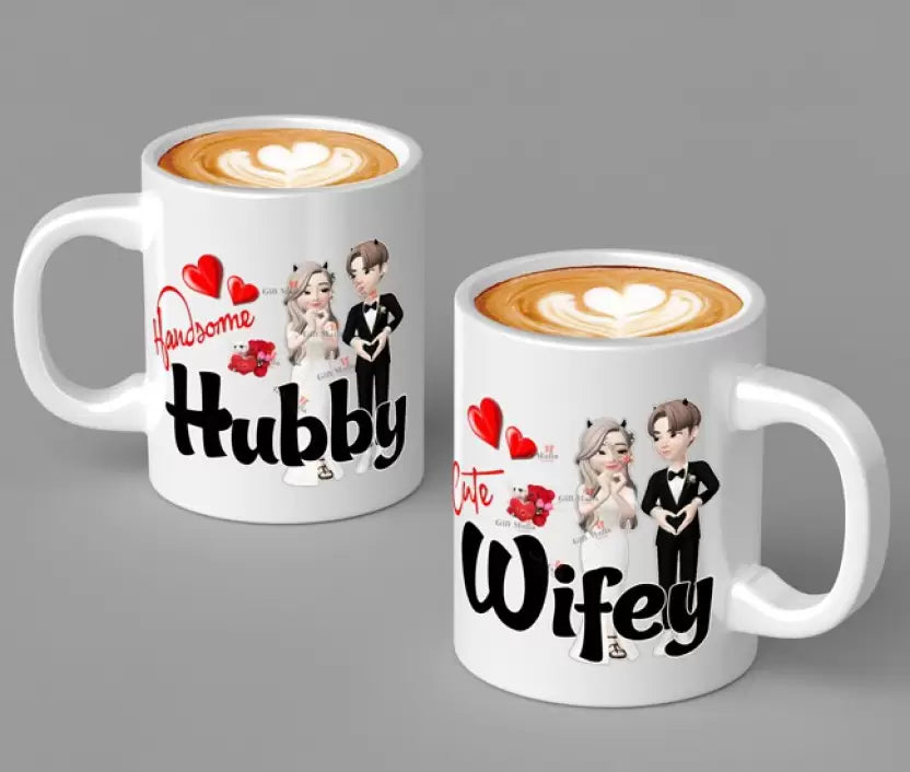 WIFEY & HUBBY COFFEE MUG