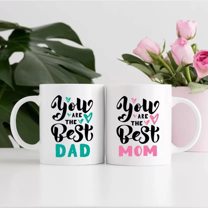 BEST MOM & DAD COFFE MUG